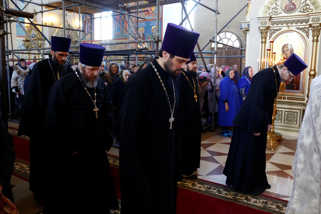 Литургия в храме Казанской иконы Божией Матери