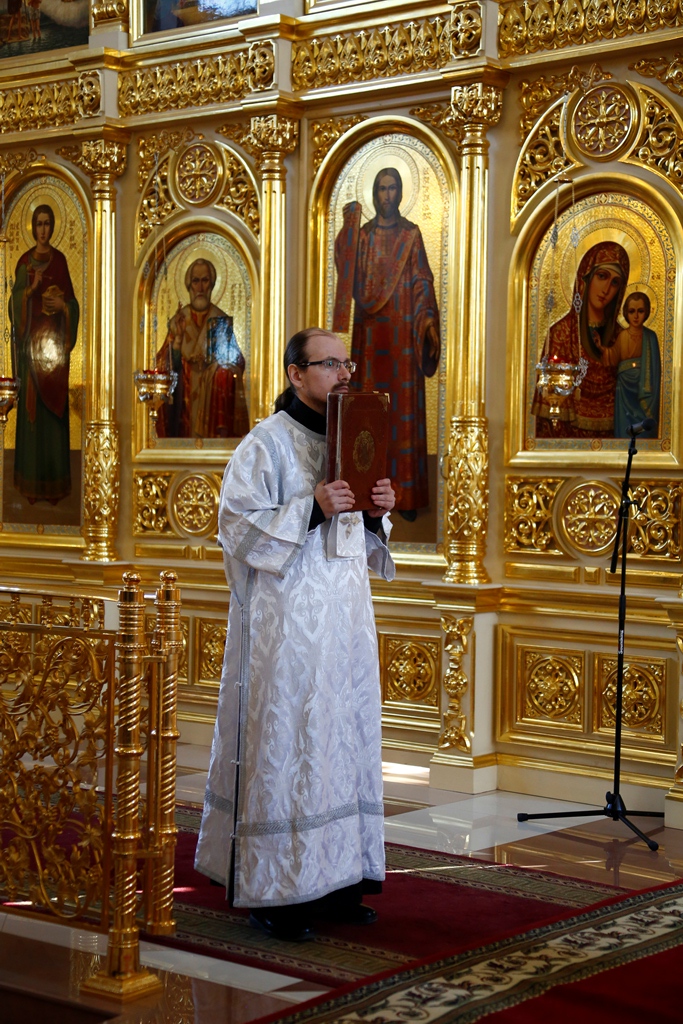 Литургия в храме Казанской иконы Божией Матери