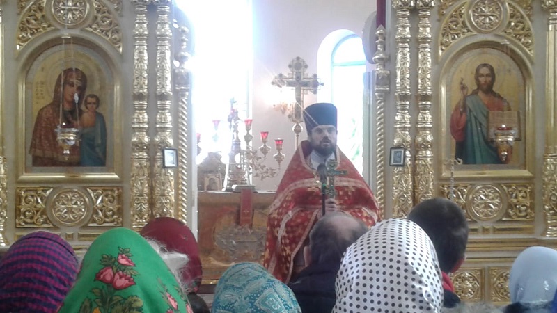 Празднование Собора новомучеников и исповедников Церкви Русской в храме Казанской иконы Божией Матери