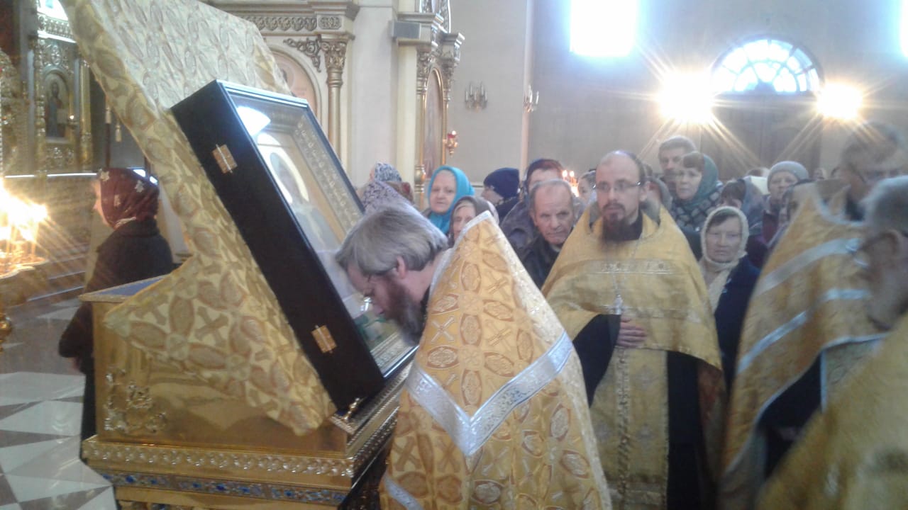 Встреча святого образа блаженной Ксении