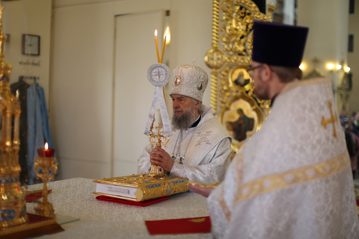 Панихида в храме Казанской иконы Божией Матери