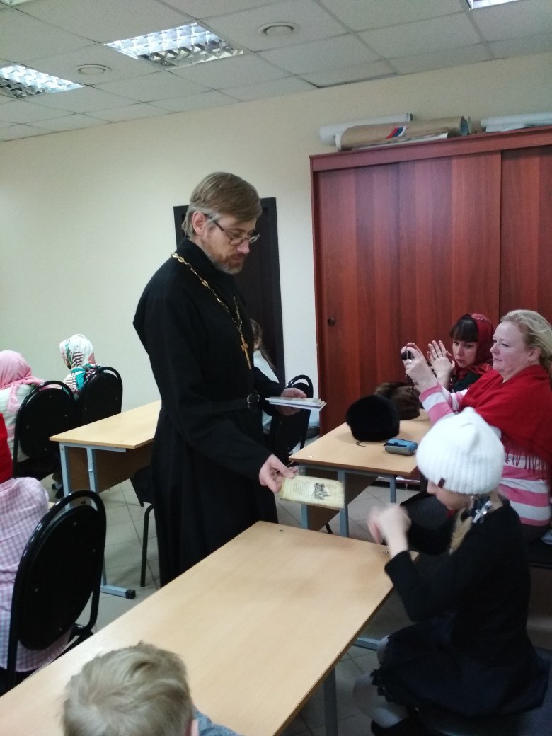 Беседа со школьниками о святой Ксении Петербургской