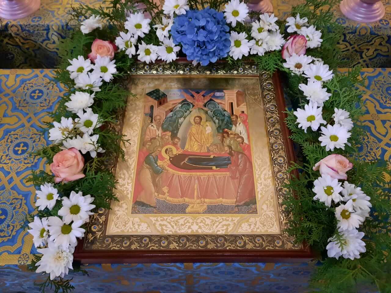 В канун попразднства Успения