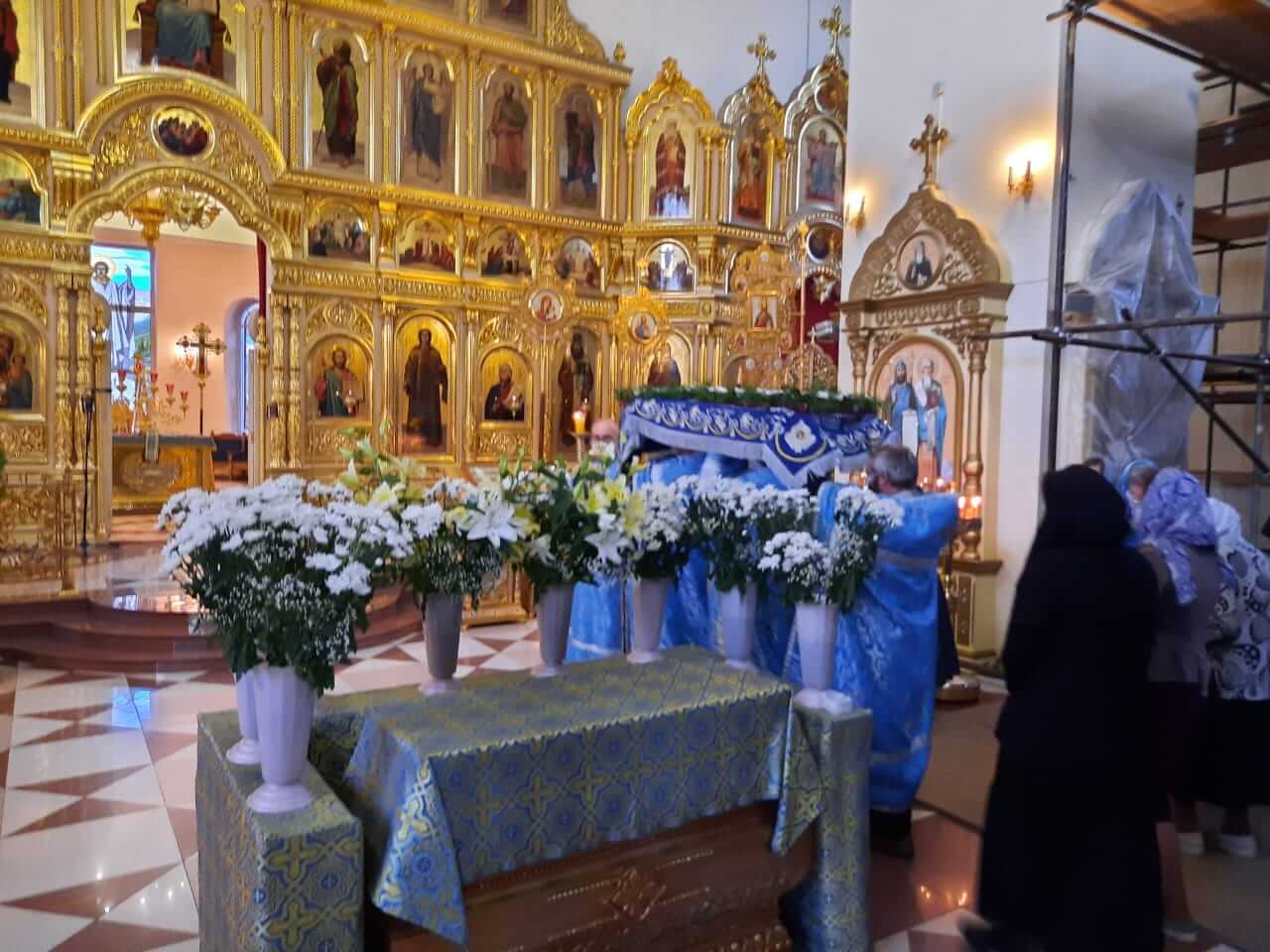 В канун попразднства Успения