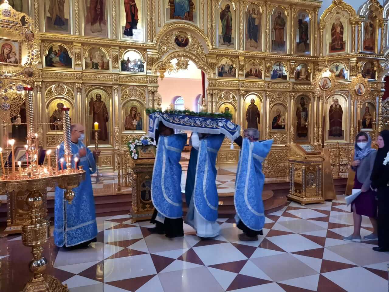 В канун попразднства Успения