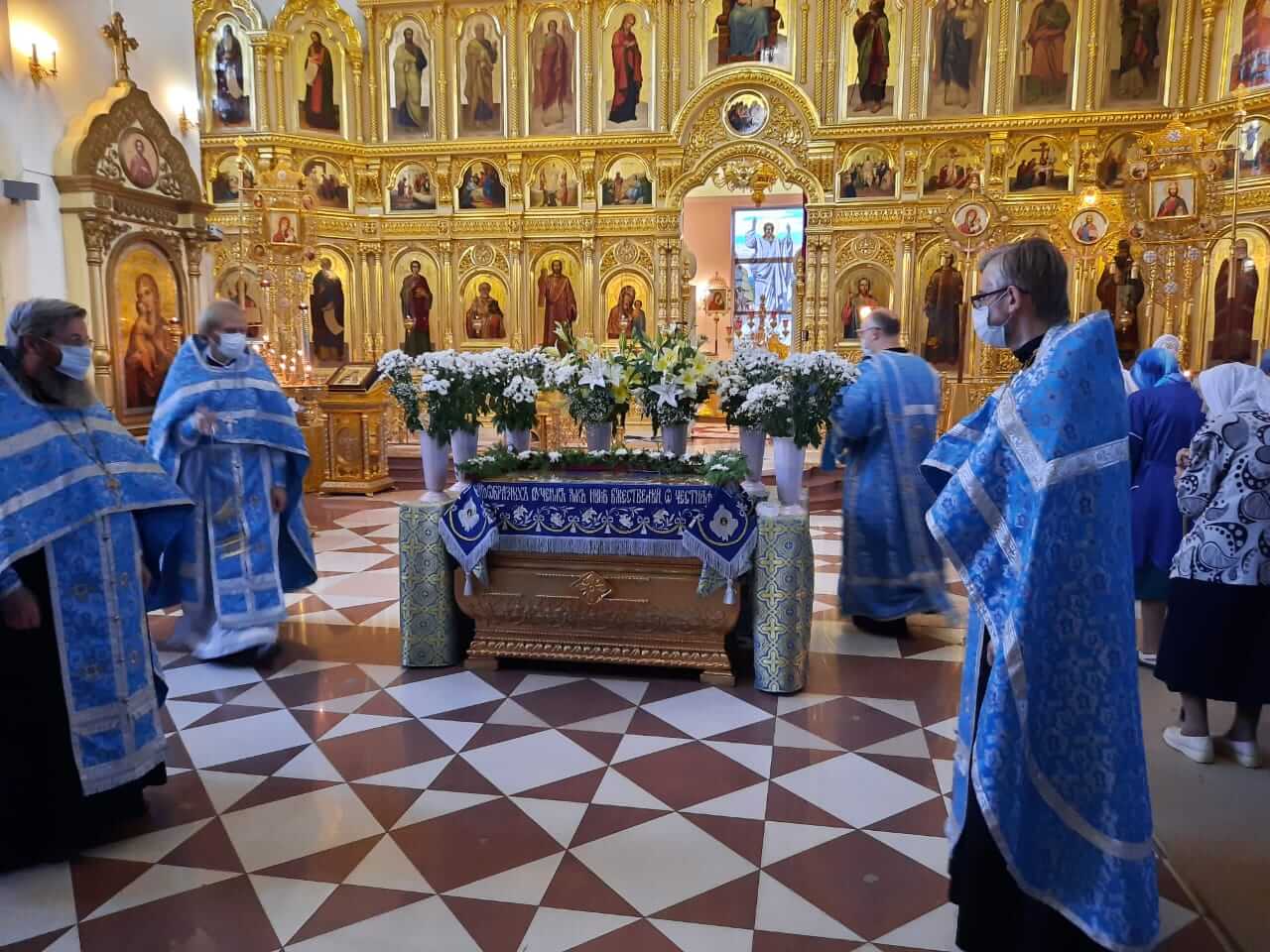 В канун попразднства Успения