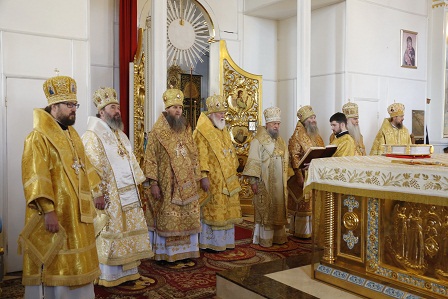 В кафедральном соборе в честь святого праведного воина Феодора Ушакова